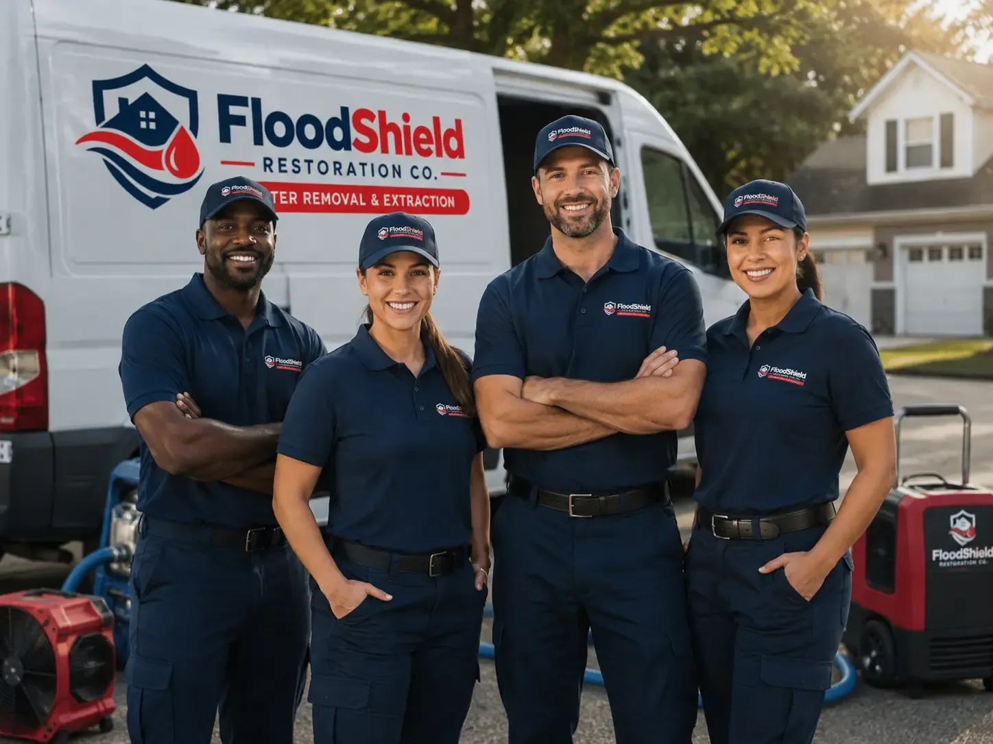 Flood Damage Restoration company in Bahama, NC