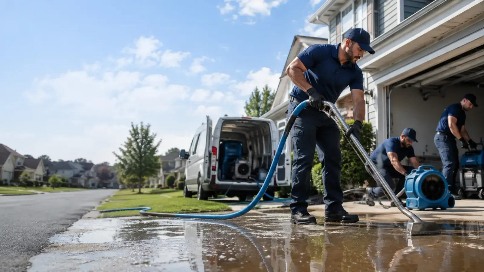 Flood Damage Restoration in Bahama, NC